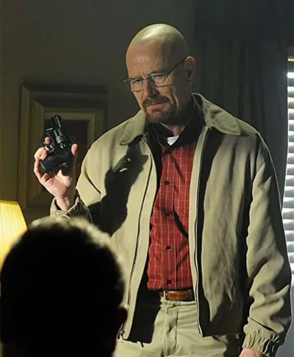 Bryan Cranston Breaking Bad Beige Cotton Jacket