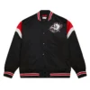 Buffalo Sabres Black Heavyweight Satin Jacket webp