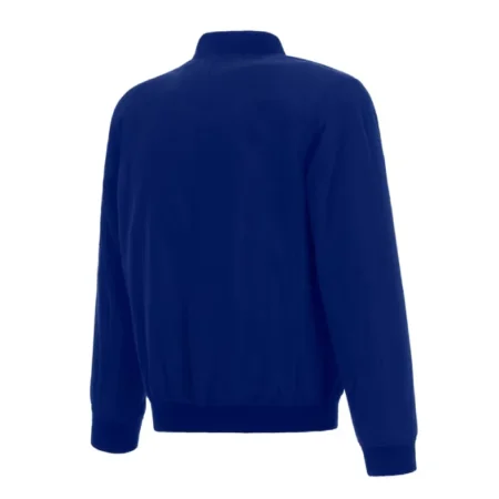 Buffalo Sabres Full Zip Bomber Royal Nylon Jacket webp