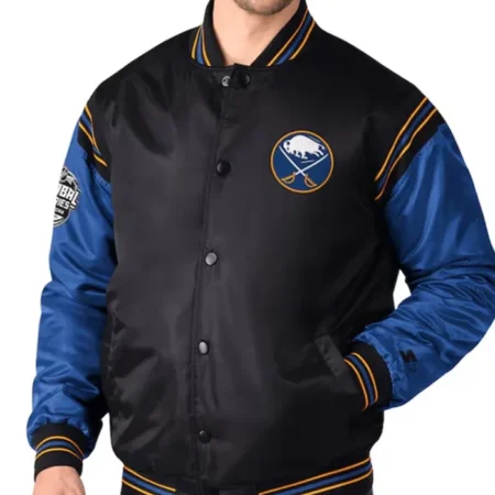 Buffalo Sabres Global Series Black and Blue Jacket webp