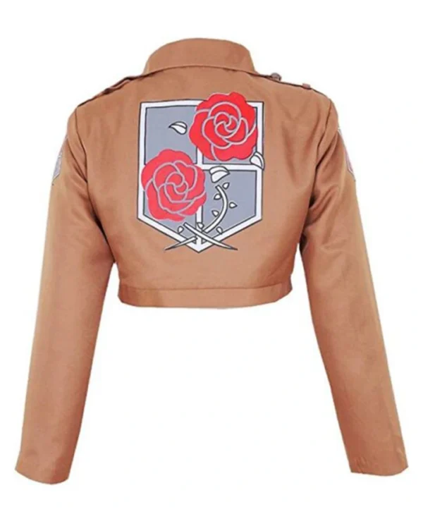 Buy Attack on Titan Garrison Regiment Brown Cropped Jacket