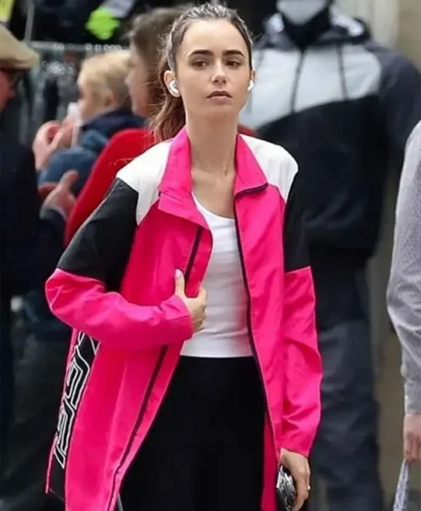 Buy Lily Collins Emily in Paris S02 Pink Jacket