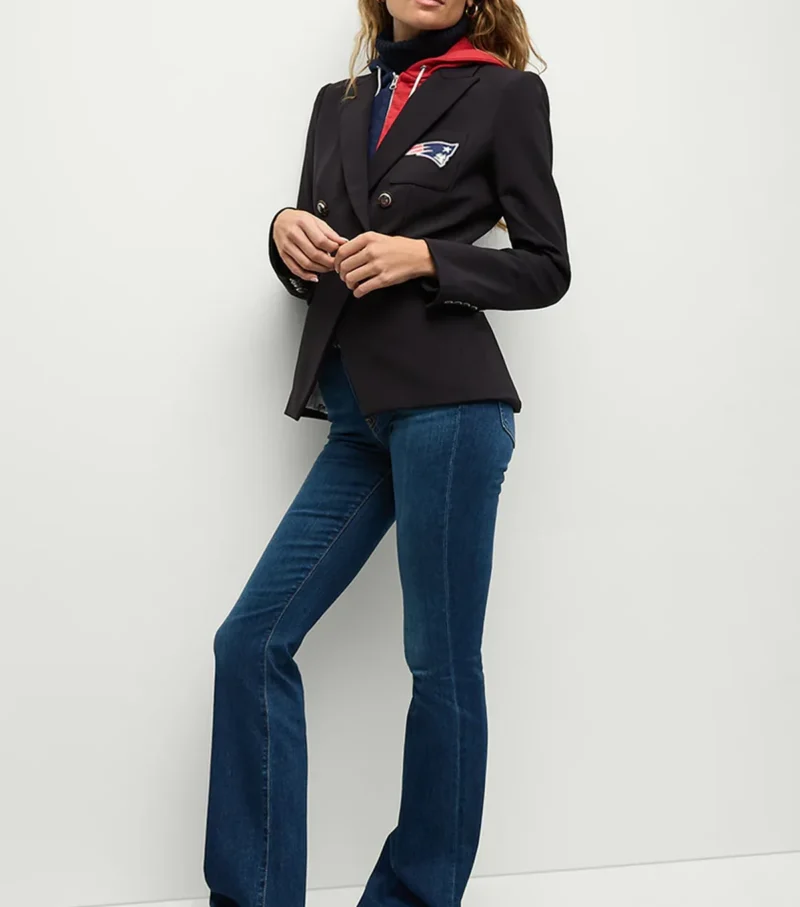 Buy New England Patriots Black Blazer webp