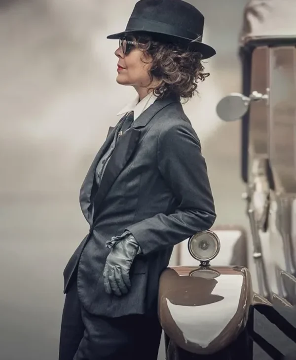 Buy Peaky Blinders Aunt Polly S06 Grey Suit