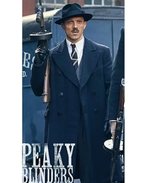Buy Peaky Blinders Mateo Black Long Trench Coat