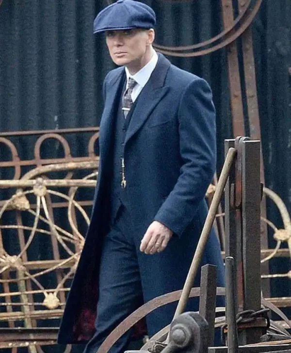 Buy Peaky Blinders Thomas Shelby Blue Long Coat