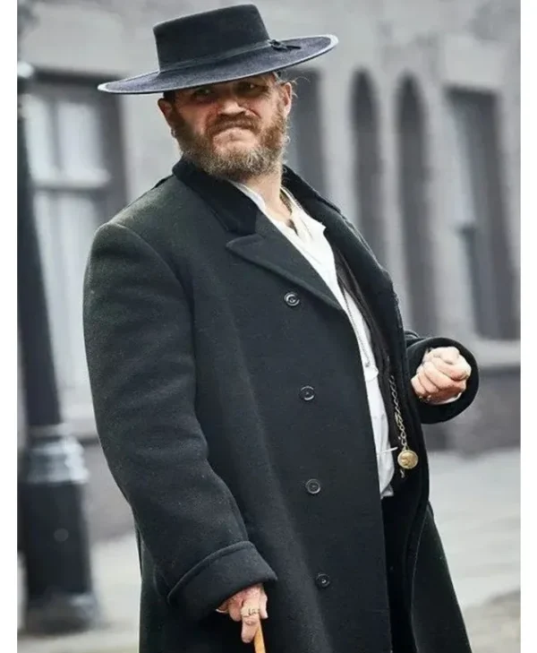Buy Peaky Blinders Tom Hardy Black Long Trench Coat