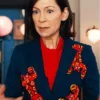 Carrie Preston Elsbeth 2024 Blue Lobster Blazer