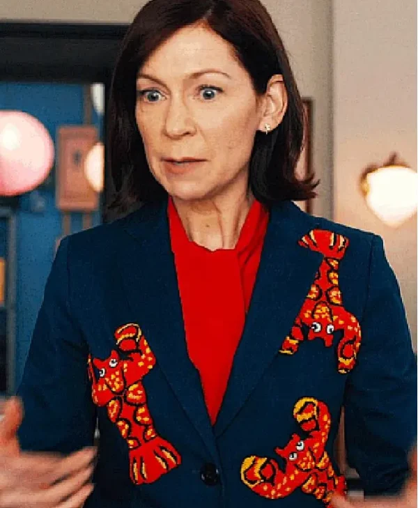 Carrie Preston Elsbeth 2024 Blue Lobster Blazer