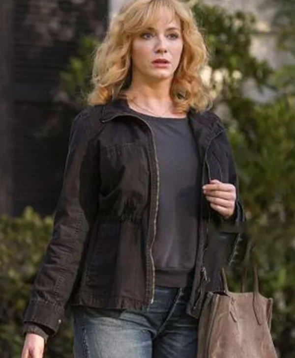 Christina Good Girls Beth Boland Cotton Black Jacket