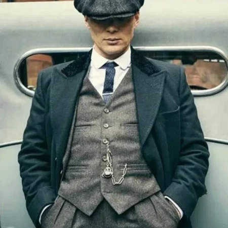Cillian Murphy Peaky Blinders Thomas Shelby Grey Suit