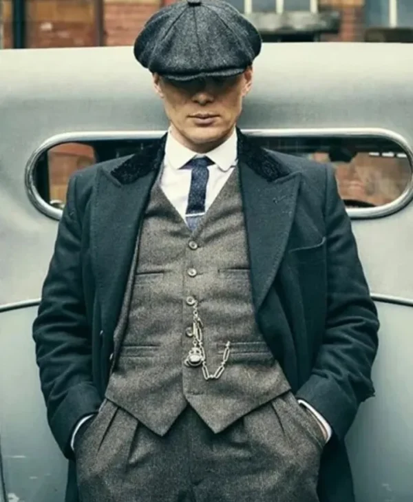 Cillian Murphy Peaky Blinders Thomas Shelby Grey Suit