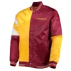 Color Block Washington Commanders Jacket webp