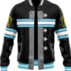 Company 8 Fire Force Black Varsity Jacket webp