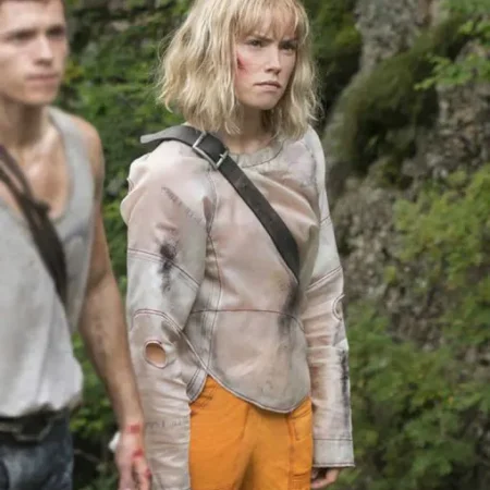 Daisy Ridley Chaos Walking Viola Eade Round Collar Jacket