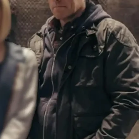 Dan Lewis Doctor Who S013 John Bishop Black Cotton Jacket webp