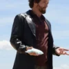 Declan Breaking Bad Black Leather Blazer