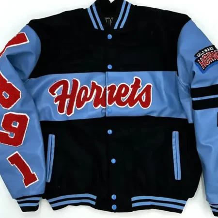 Delaware State Ole Skool Blue Jacket webp