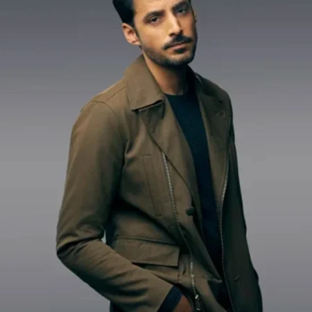 Dhan Rana Found S01 Green Cotton Jacket