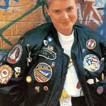 Doctor Who Ace Jacket closeup webp