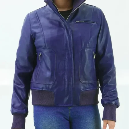 Doctor Who Rose Tyler Bomber Jacket For Sale webp