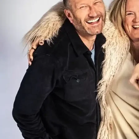 Doctor Who S14 Phil Collinson Black Suede Jacket webp