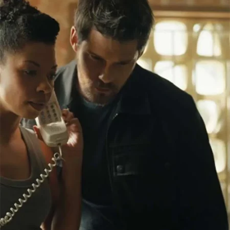 Dodge The Recruit S02 Black Cotton Jacket webp