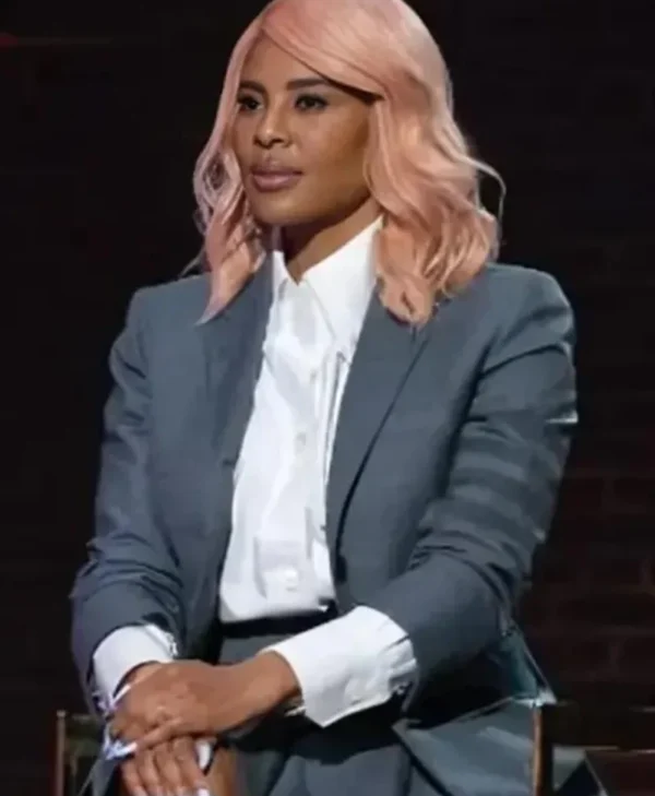 Dress My Tour 2024 Laurieann Gibson Grey Blazer
