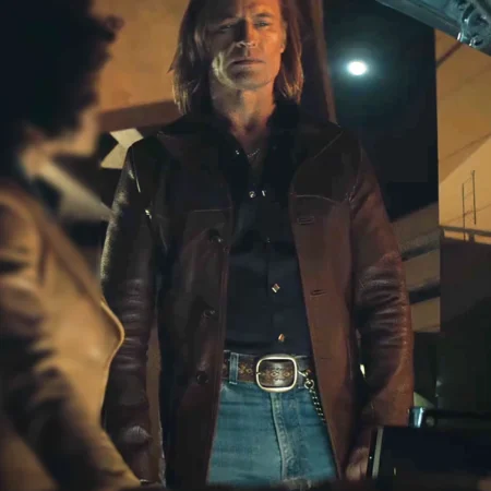 Duster S01 Josh Holloway Brown Leather Coat webp