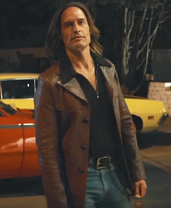 Duster S01 Josh Holloway Brown Leather Coat Side webp