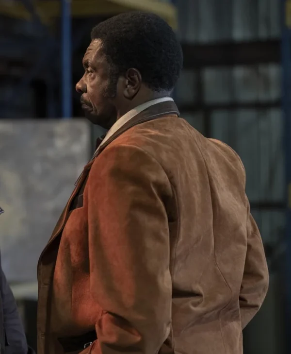 Duster S01 Keith David Brown Coat Back webp