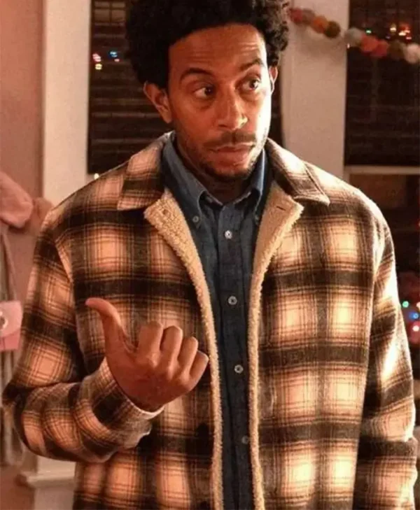 Eddie Dashing Through the Snow Plaid Blazer front