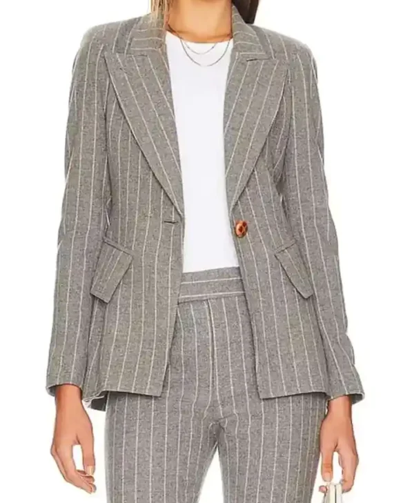 Eleanor Miller Orphan Black Echoes 2023 Striped Blazer