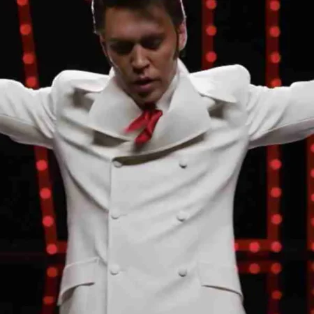 Elvis 2022 White Blazer