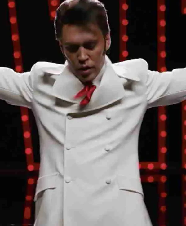 Elvis 2022 White Blazer