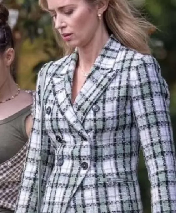 Emily Blunt Pain Hustlers 2023 Blazer sale
