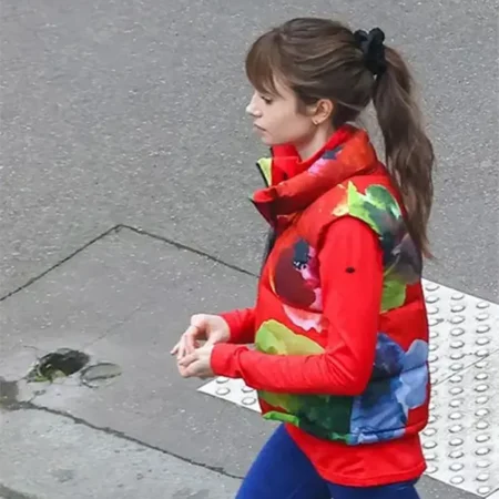 Emily In Paris Season 04 Lily Collins Reunion Vest webp