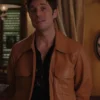 Emily in Paris S03 Lucas Bravo Leather Jacket webp