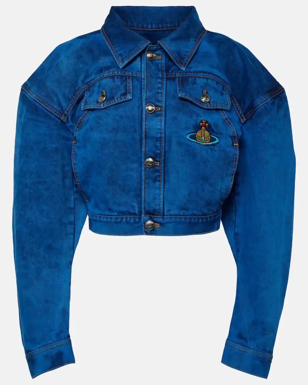 Emily in Paris S04 Lily Collins Denim Cropped Jacket webp Emily in Paris S04 Lily Collins Denim Cropped Jacket webp