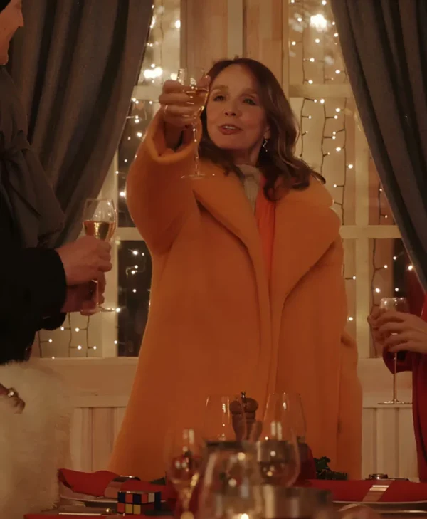 Emily in Paris S04 Sylvie Grateau Orange Fur Coat webp