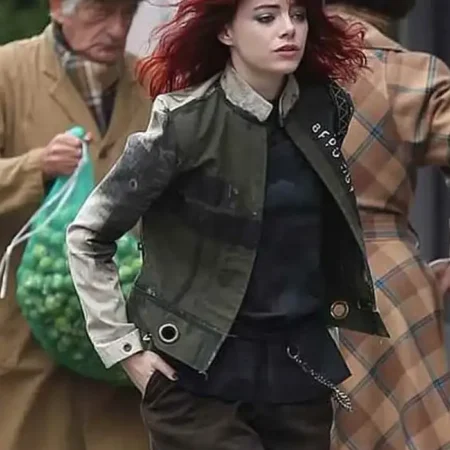 Emma Stone Cruella De Vil Cotton Jacket