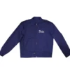 Euphoria Zendaya S02 Blue Peels Jacket Front