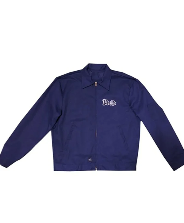 Euphoria Zendaya S02 Blue Peels Jacket Front