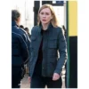 Eva Jane Willis FBI International Blue Jacket side