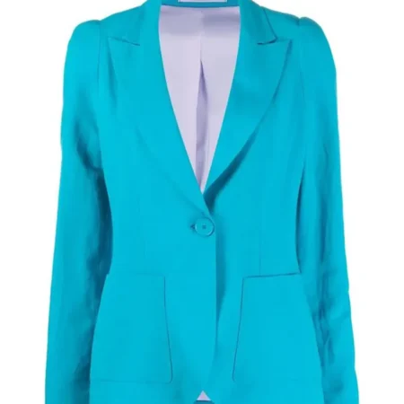 Fast X 2023 Brie Larson Blue Blazer Front