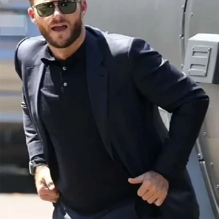 Fast X Scott Eastwood Black Blazer Coat