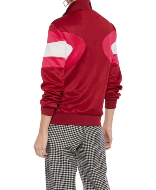 Fate The Winx Saga Aisha Red Bomber Jacket Back