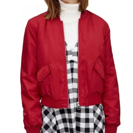 Fate The Winx Saga Musa Bomber Red Jacket
