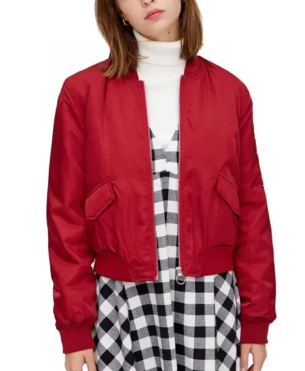 Fate The Winx Saga Musa Bomber Red Jacket