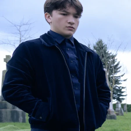 Final Destination Bloodlines Teo Briones Corduroy Jacket webp